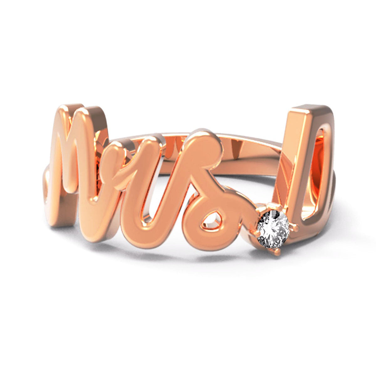 D / Rose Gold