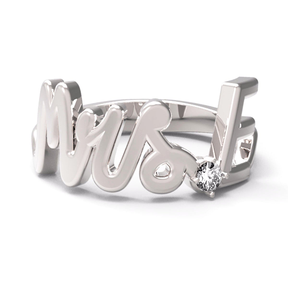 E / White Gold