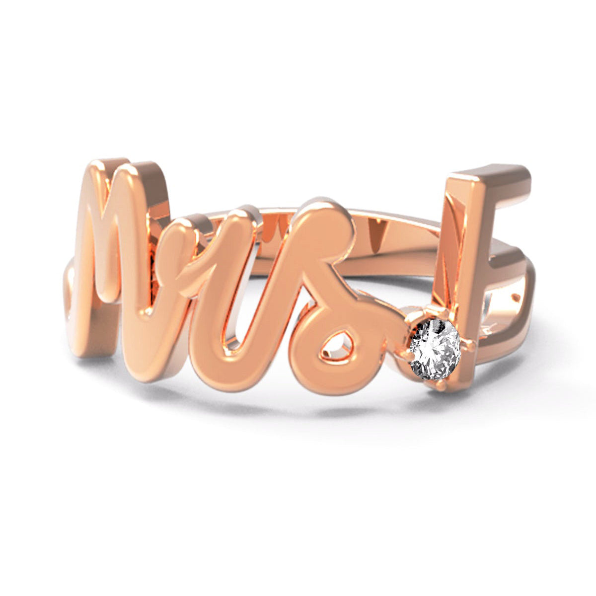 F / Rose Gold