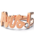 F / Rose Gold