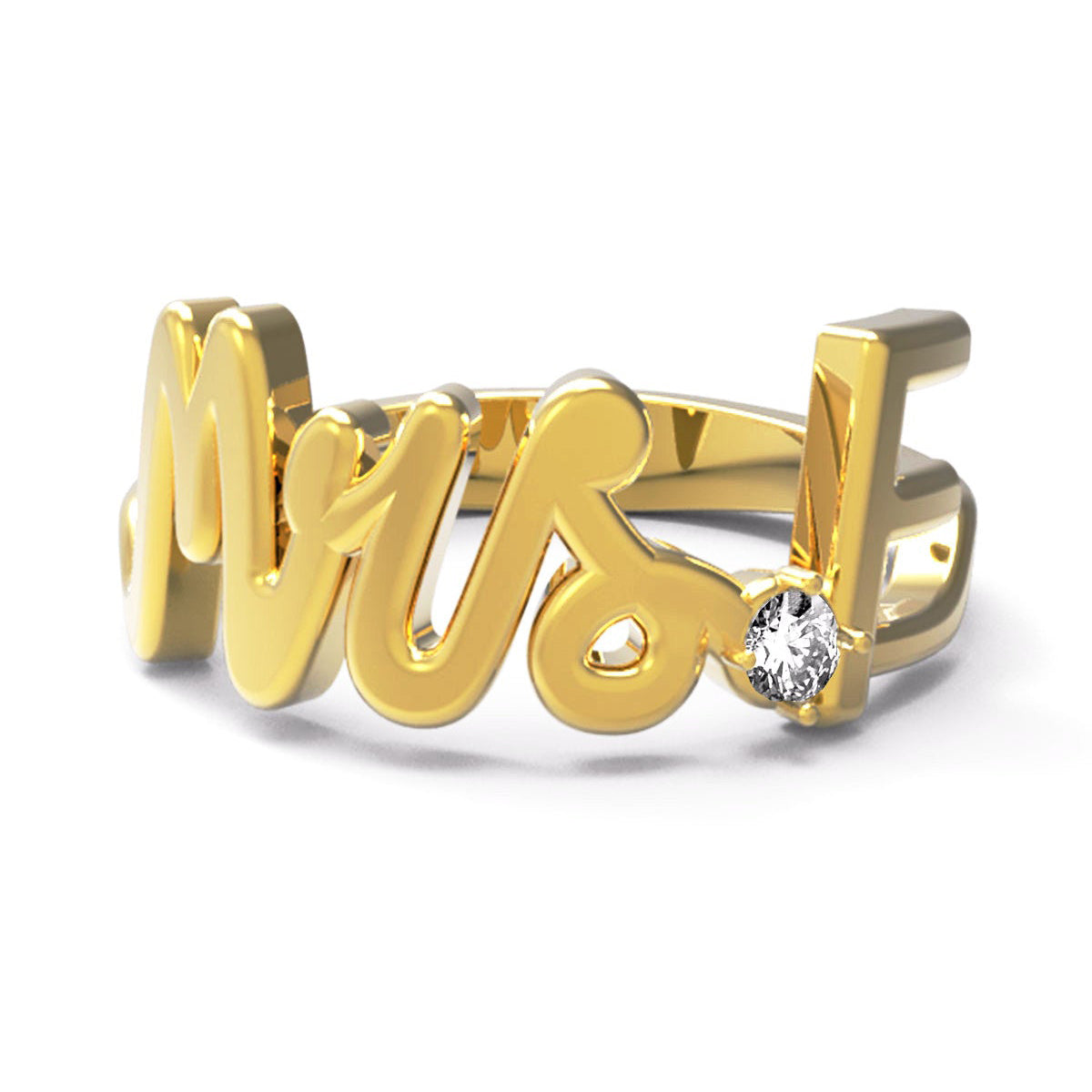 F / Yellow Gold