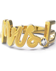 F / Yellow Gold