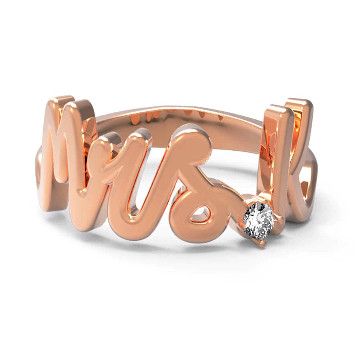 K / Rose Gold