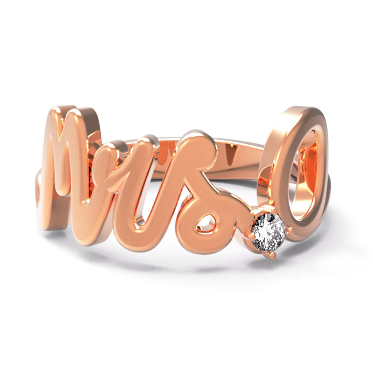O / Rose Gold