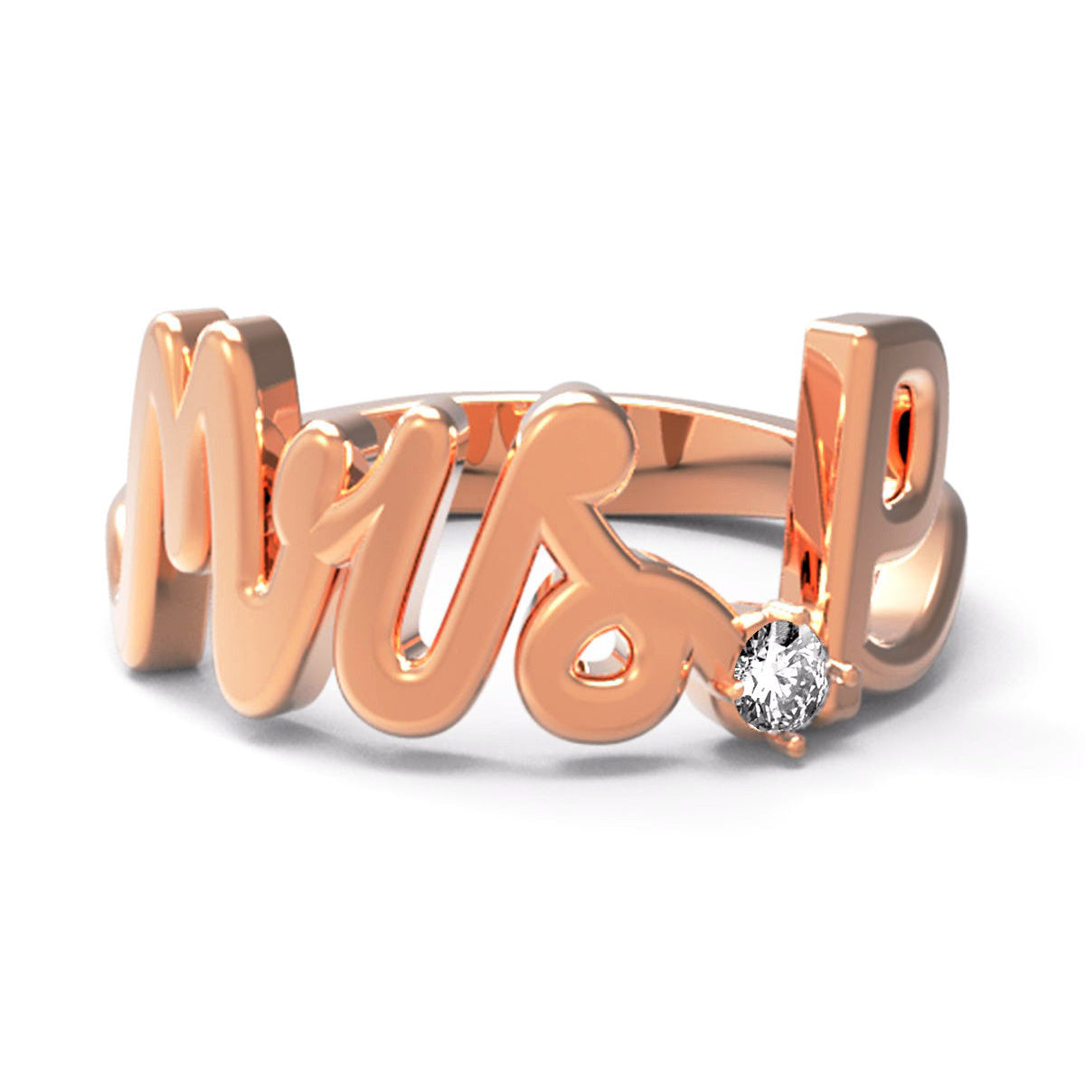 P / Rose Gold