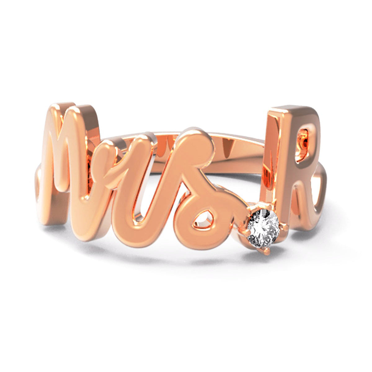 R / Rose Gold