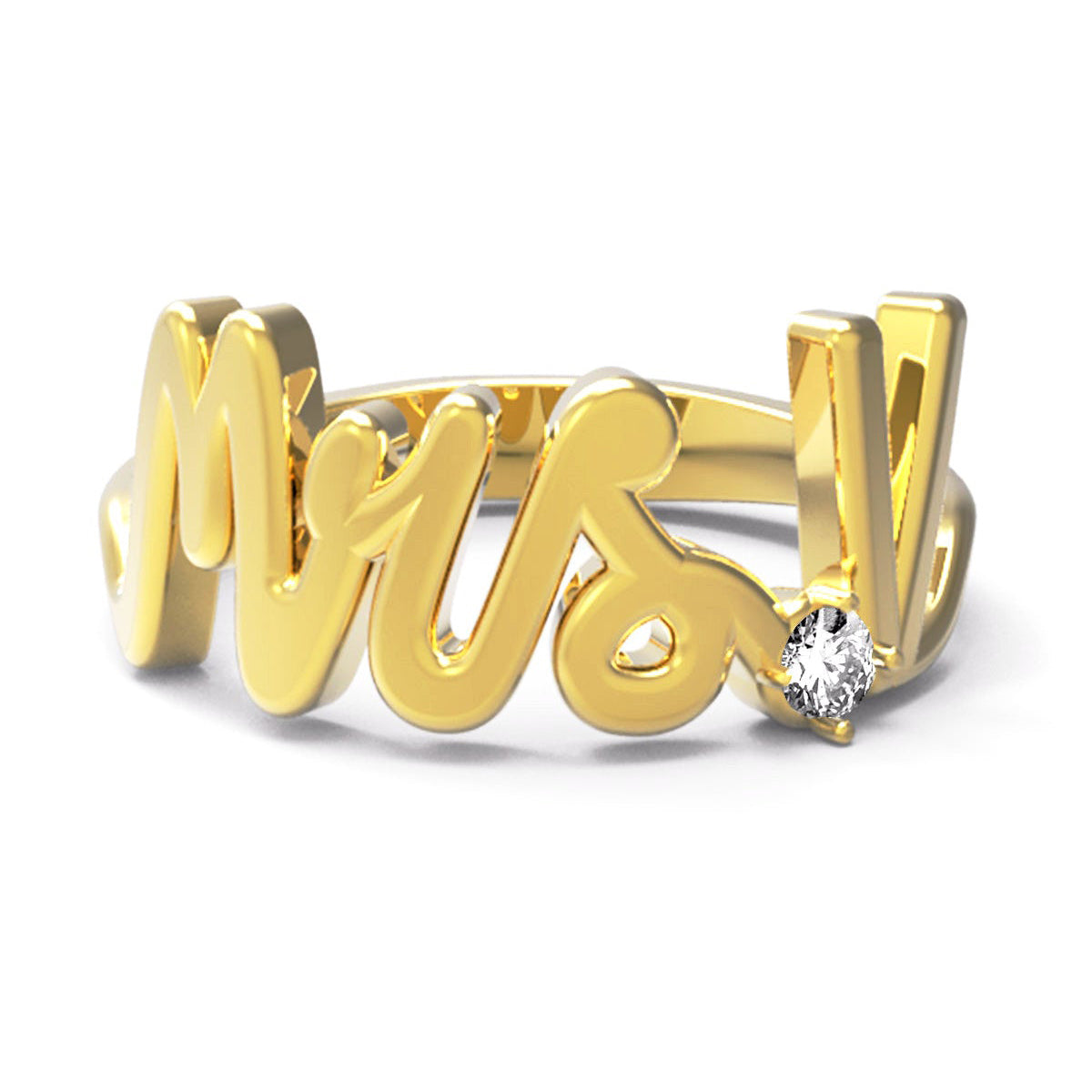 V / Yellow Gold