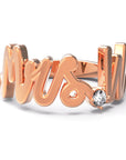 W / Rose Gold