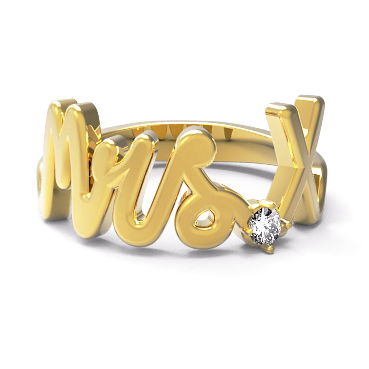 X / Yellow Gold