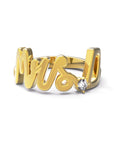 D / Yellow Gold / White Diamond