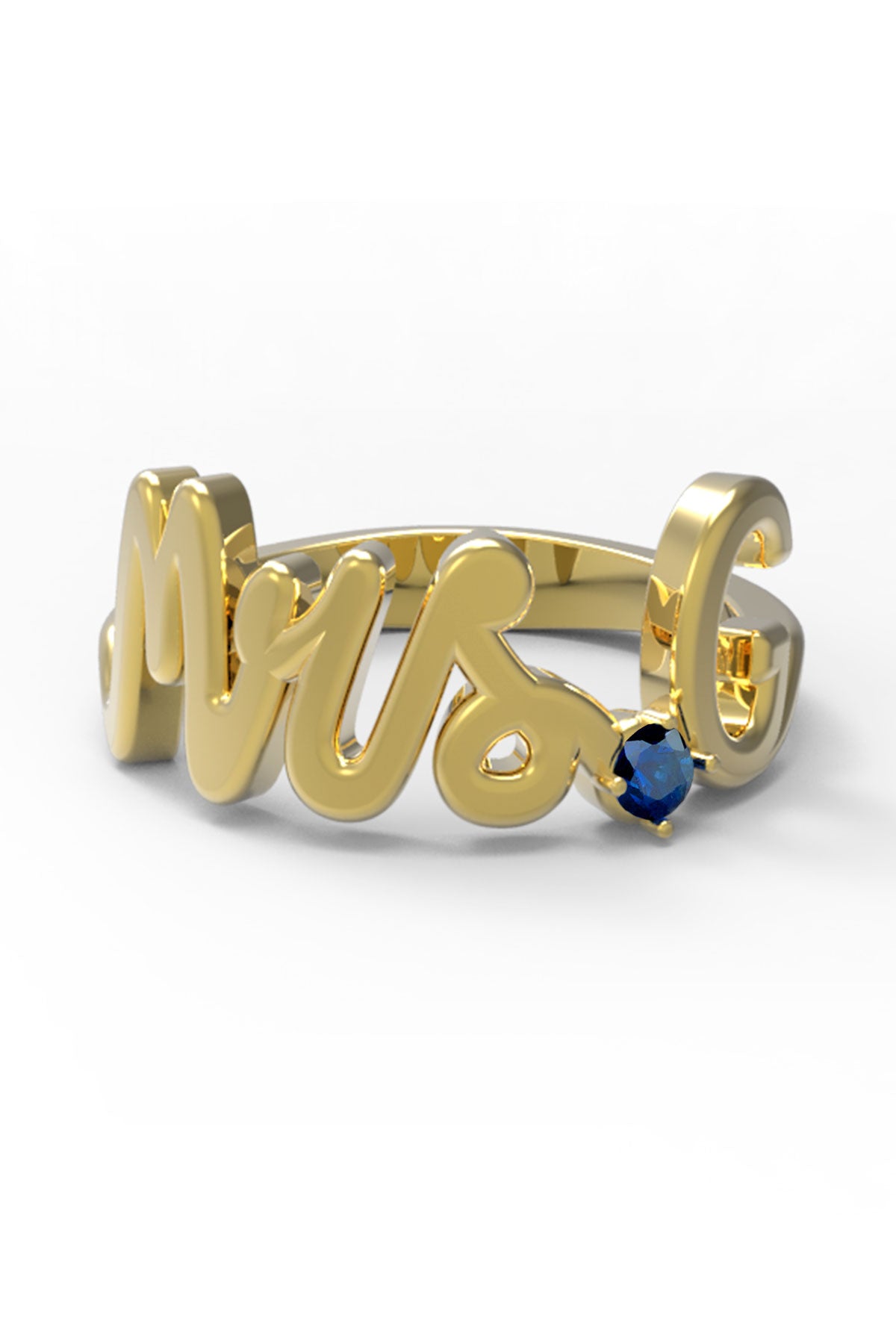 G / Yellow Gold / Sapphire