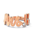 H / Rose Gold / White Diamond