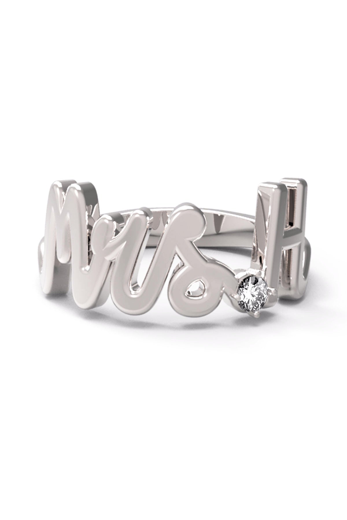 H / White Gold / White Diamond