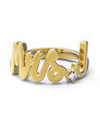 J / Yellow Gold / White Diamond