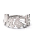 K / White Gold / White Diamond