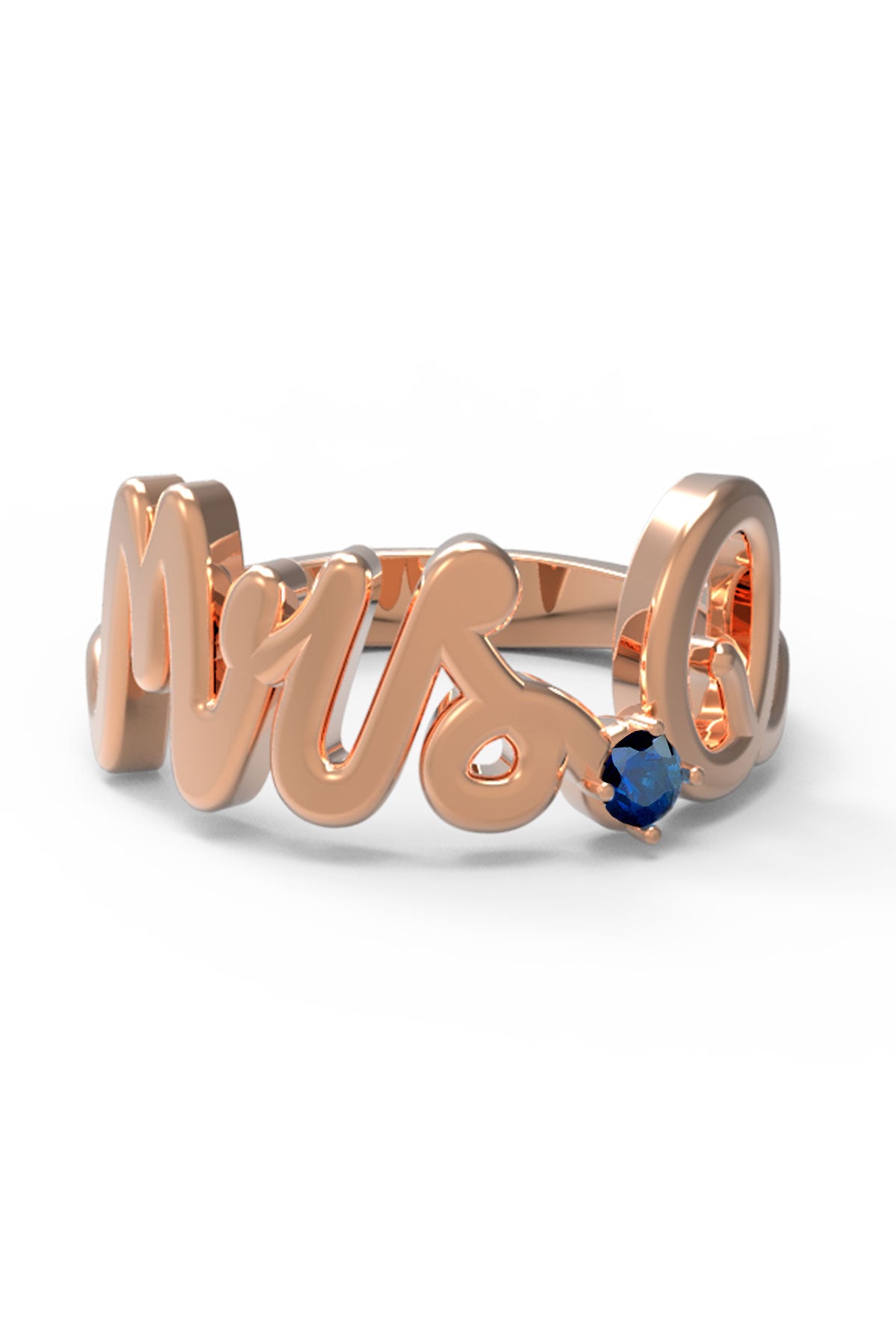 Q / Rose Gold / Sapphire