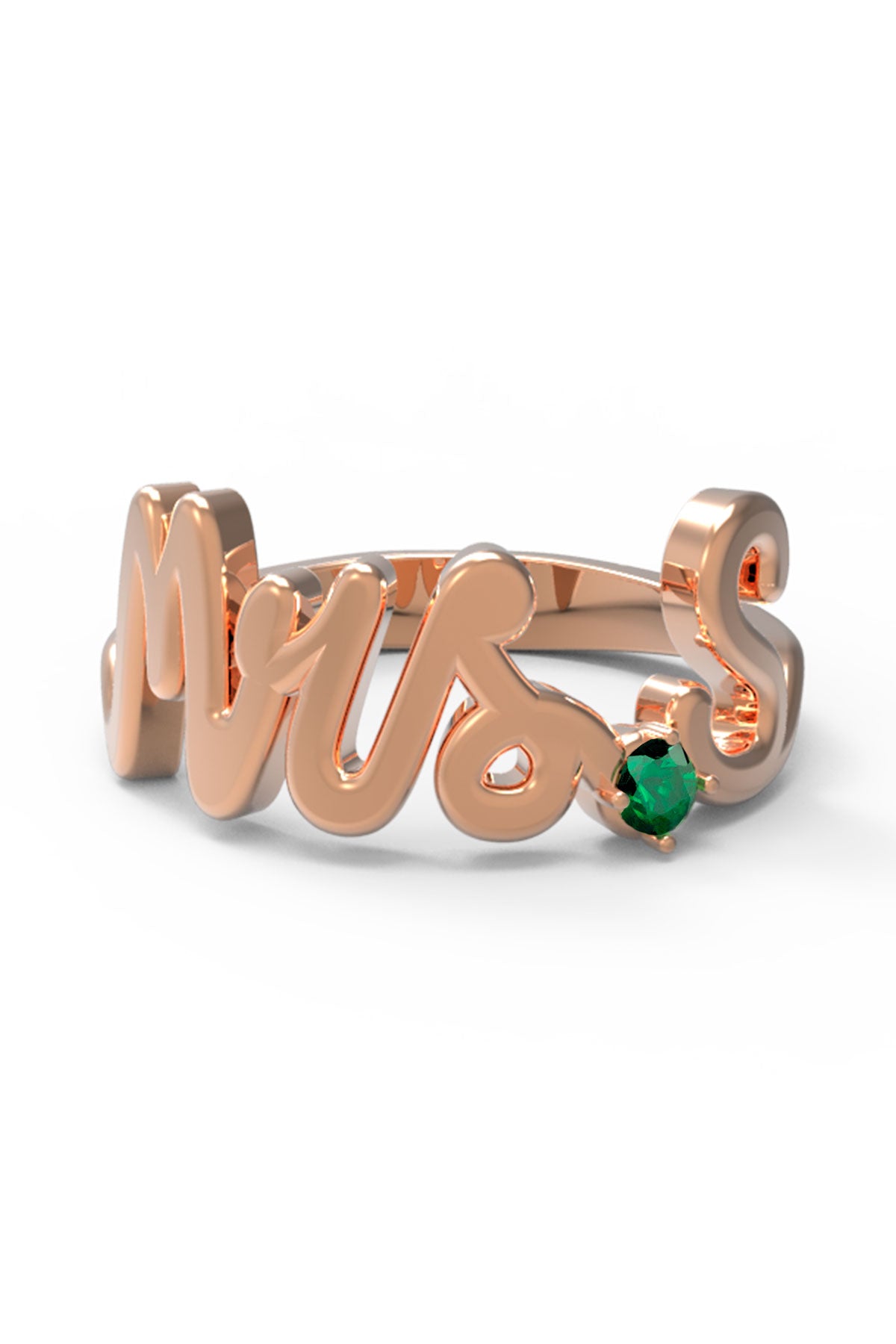 S / Rose Gold / Emerald