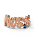 S / Rose Gold / Sapphire