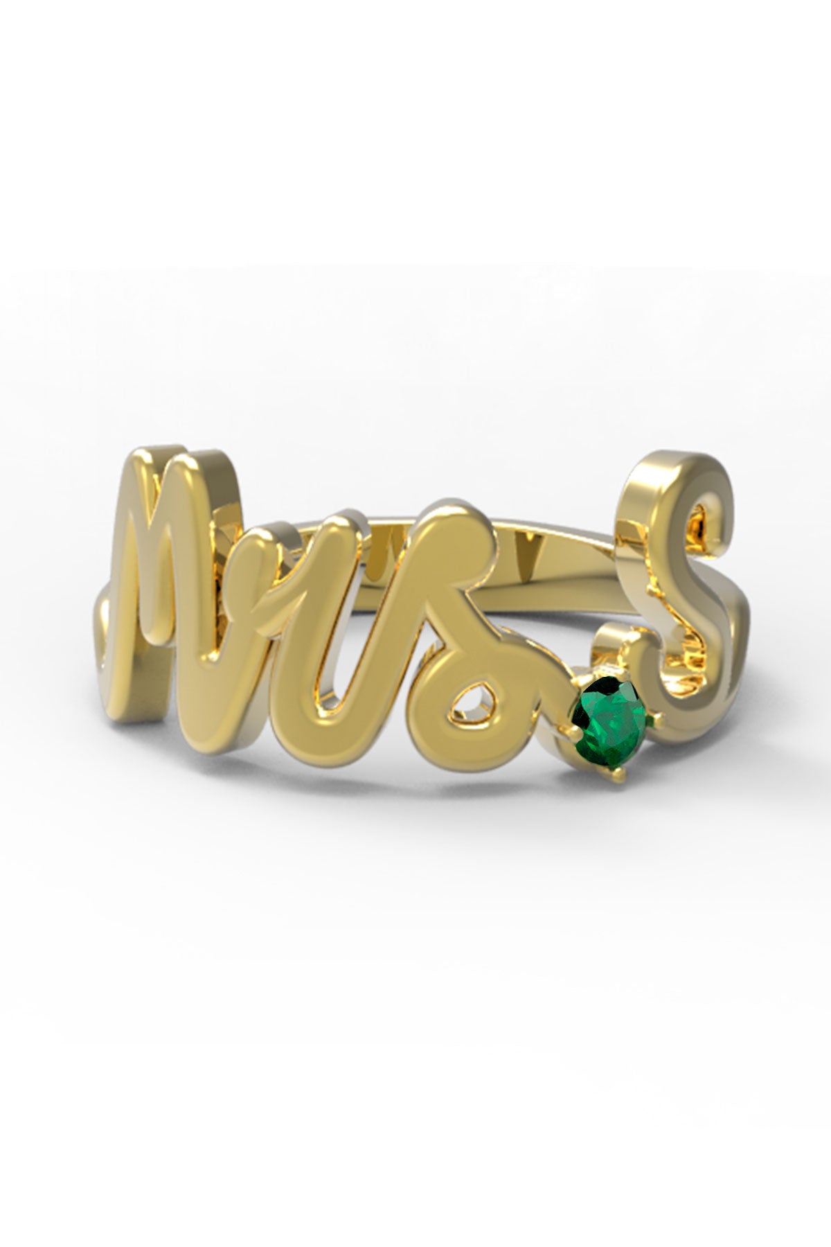 S / Yellow Gold / Emerald
