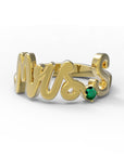 S / Yellow Gold / Emerald