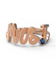 T / Rose Gold / Sapphire