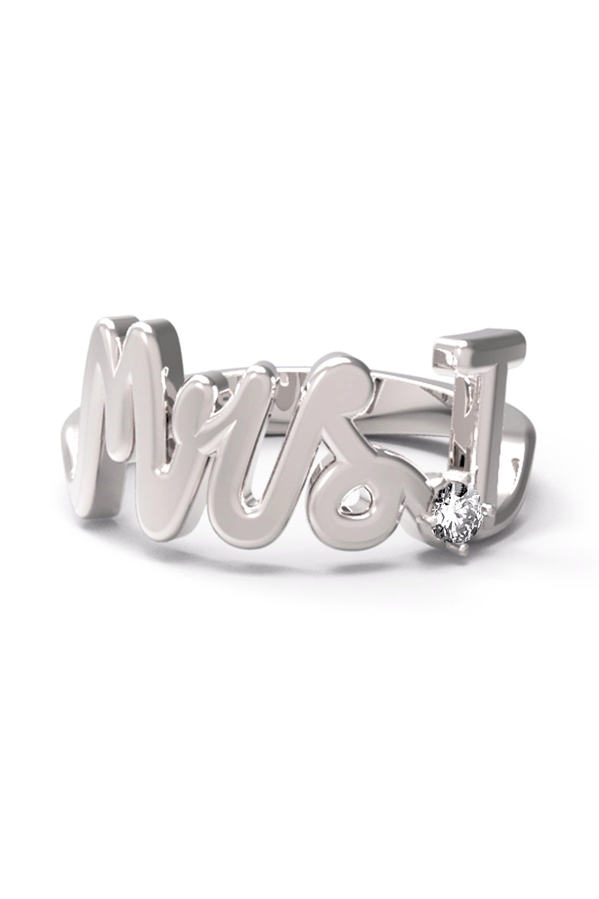 T / White Gold / White Diamond