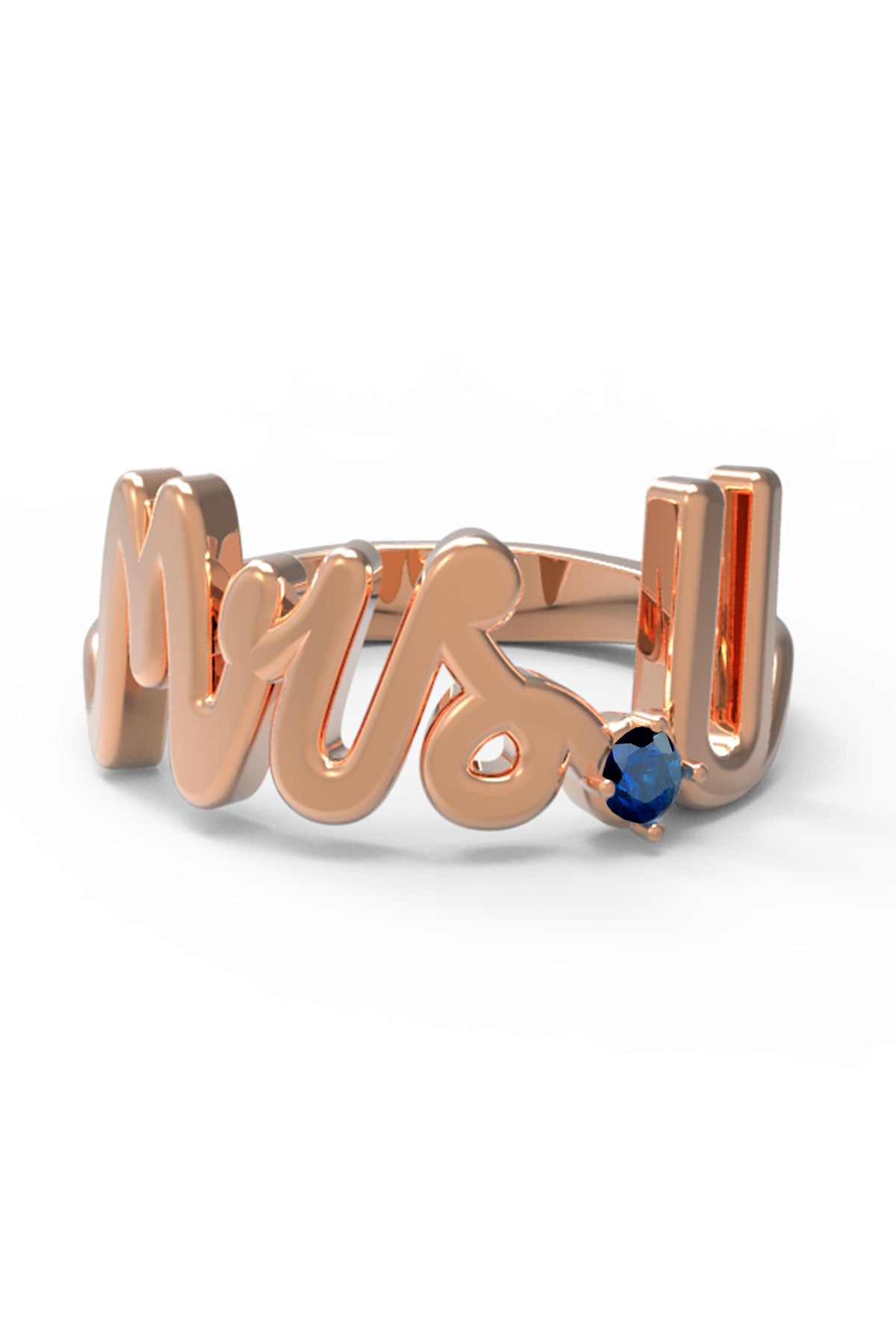 U / Rose Gold / Sapphire