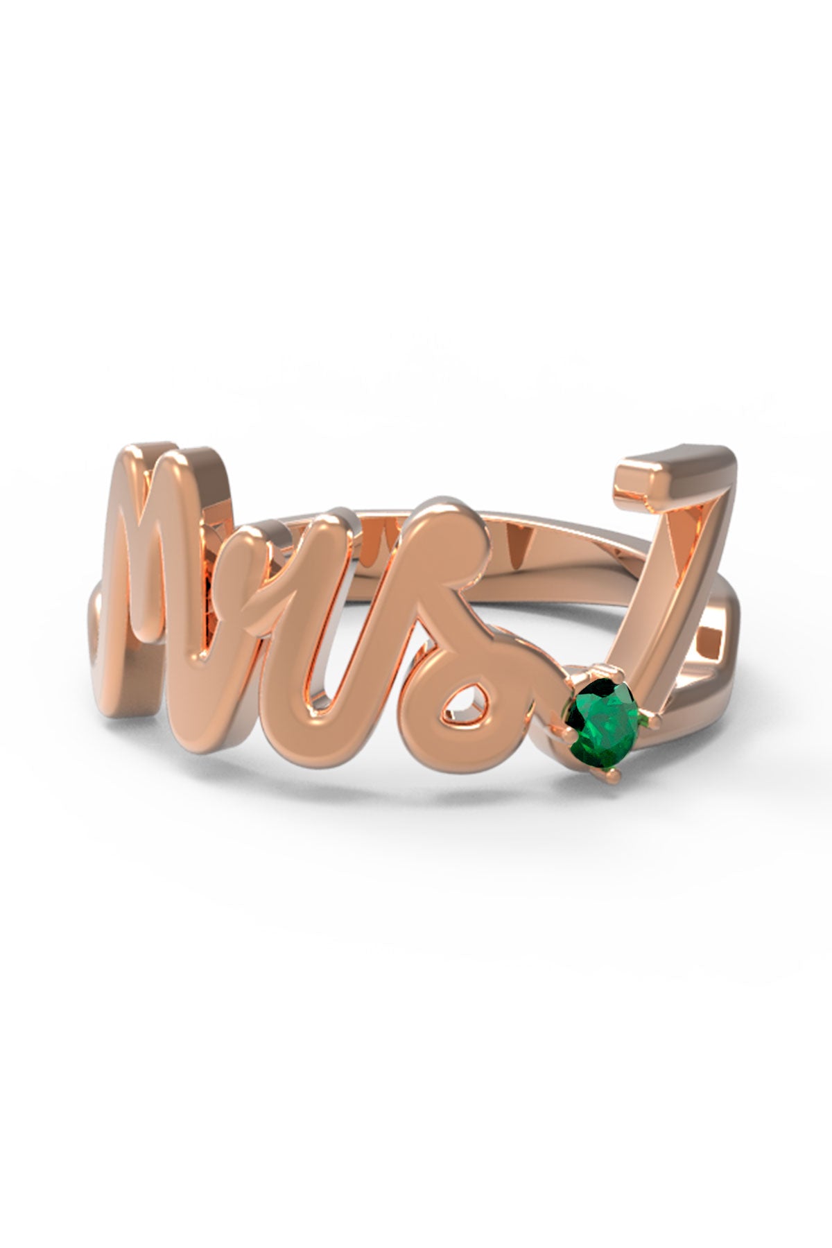 Z / Rose Gold / Emerald