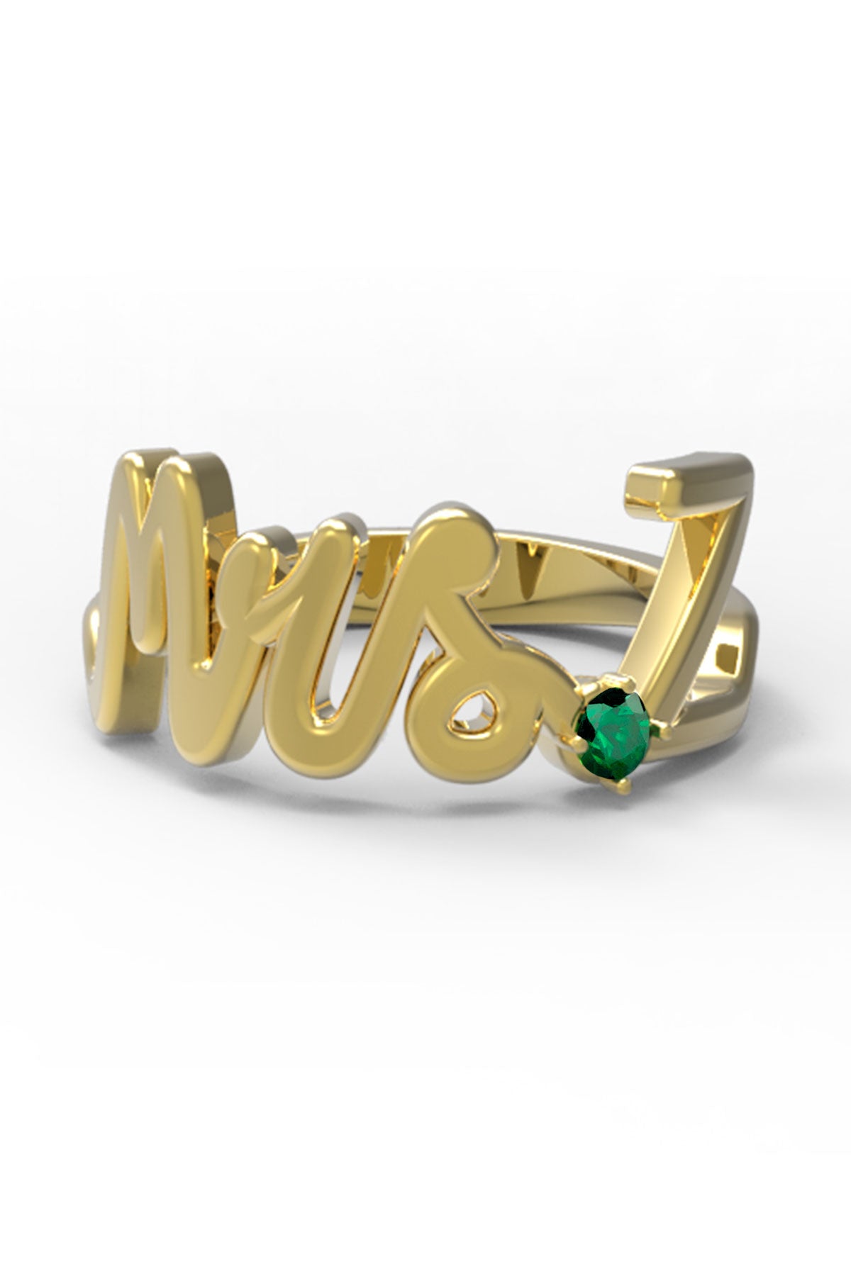 Z / Yellow Gold / Emerald