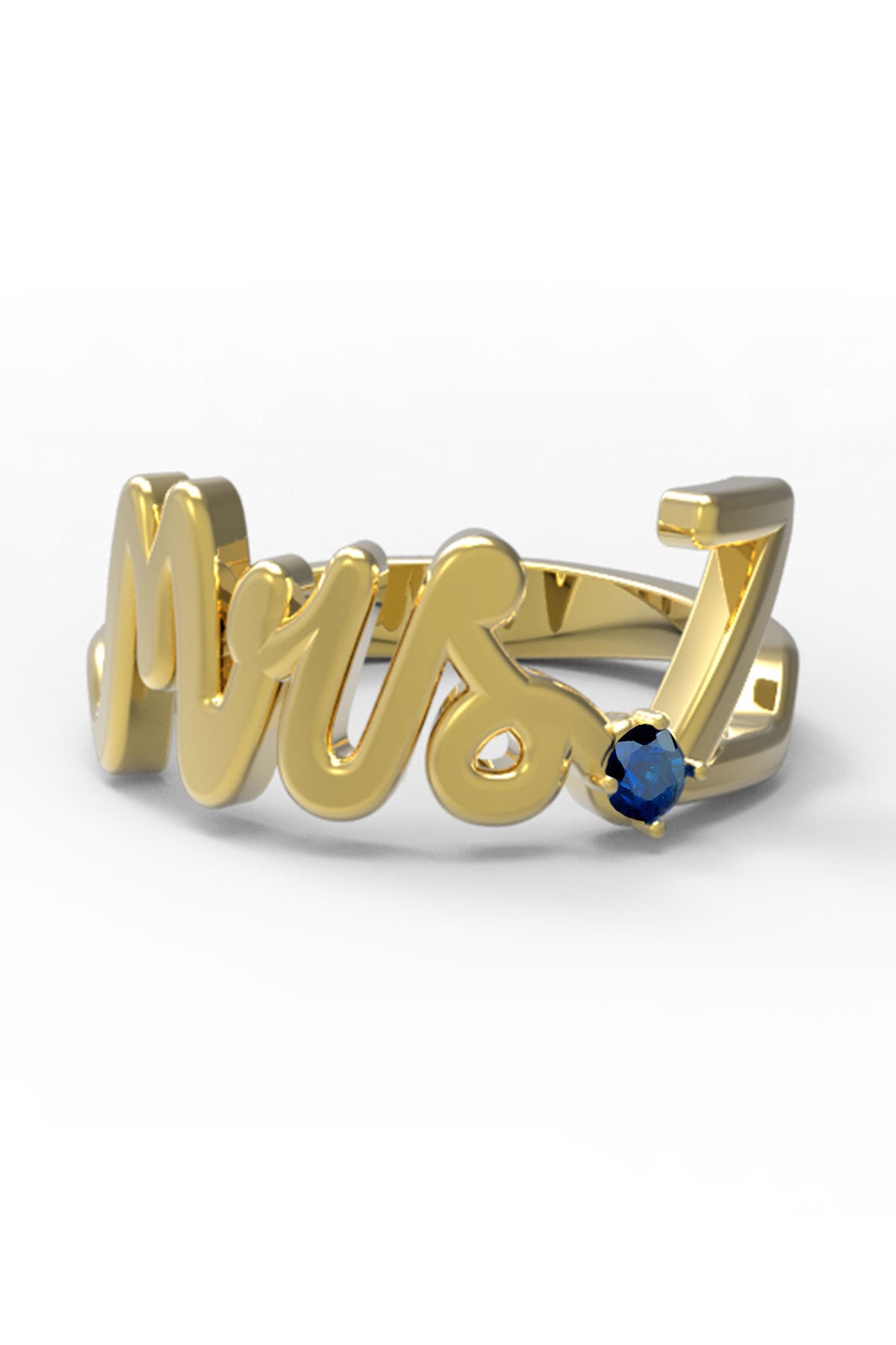 Z / Yellow Gold / Sapphire