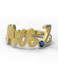 Z / Yellow Gold / Sapphire
