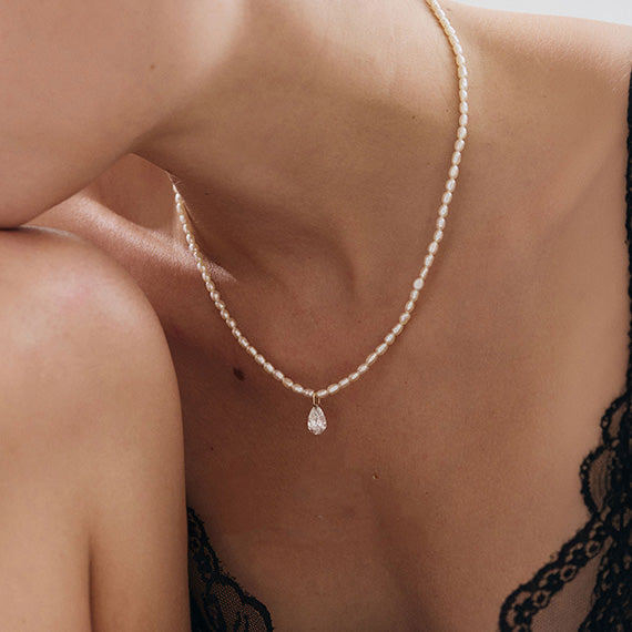 additional — Pearl Drip Necklace