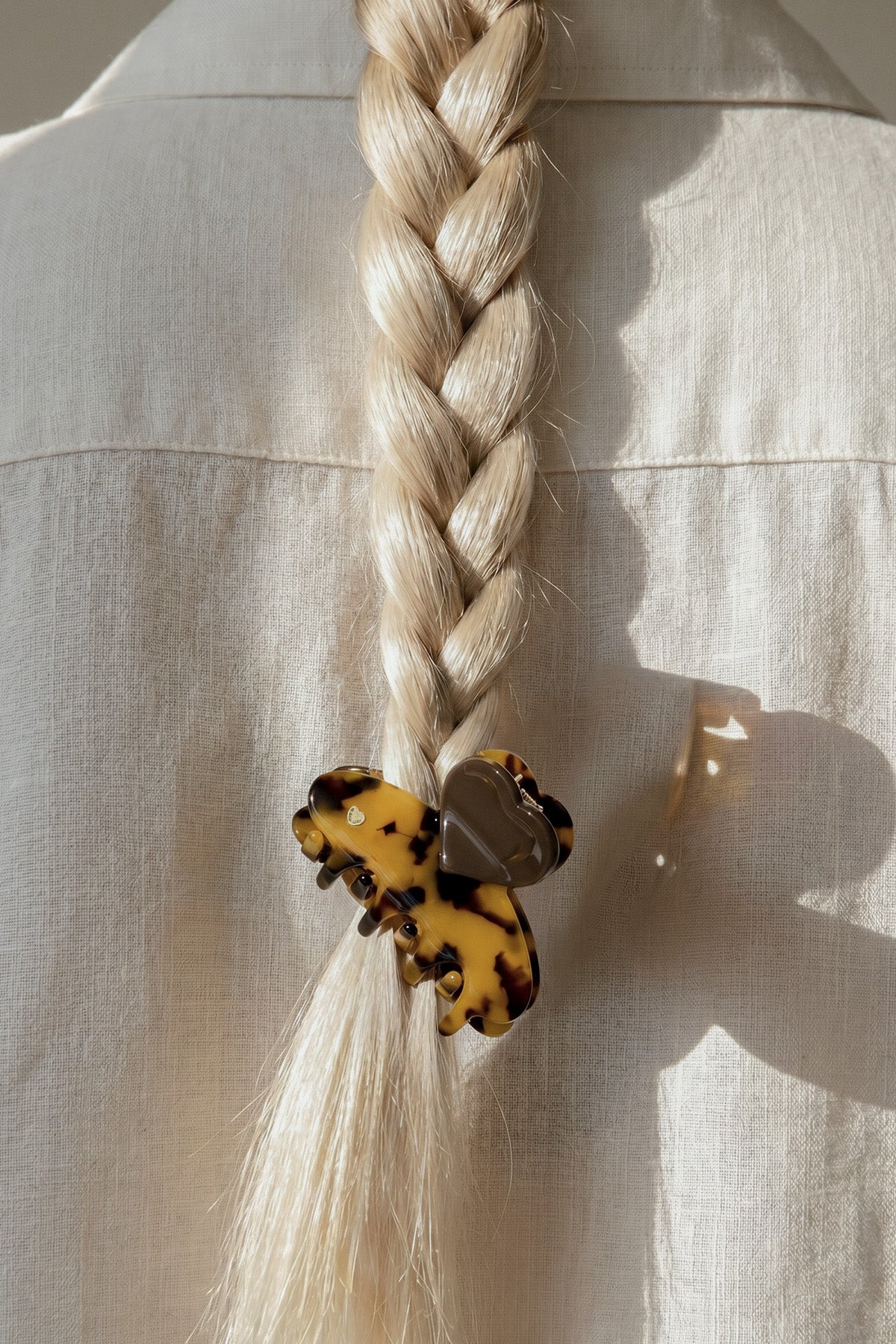 Small Heart Jelly Hair Clip