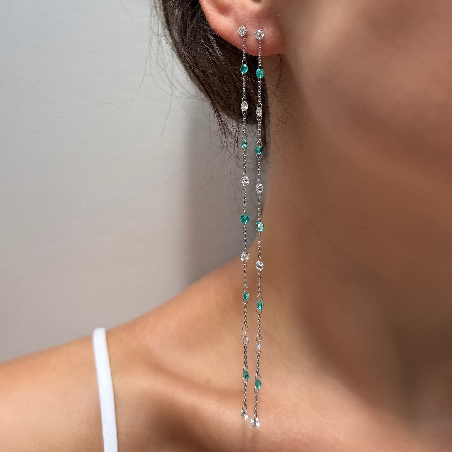 Thread Duster Earrings