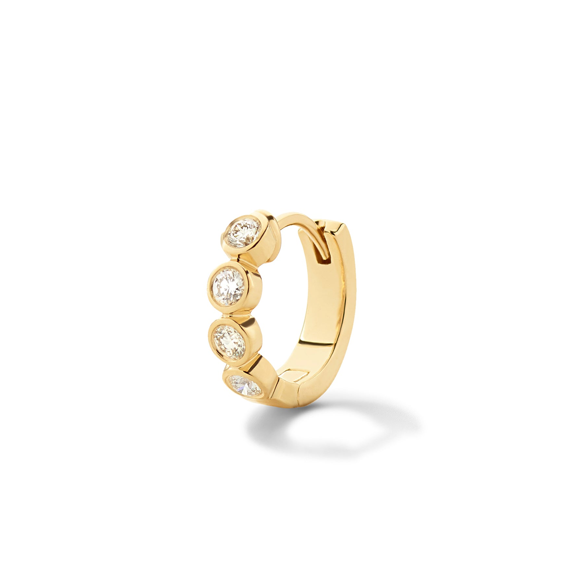 additional — Diamond Bezel Huggie