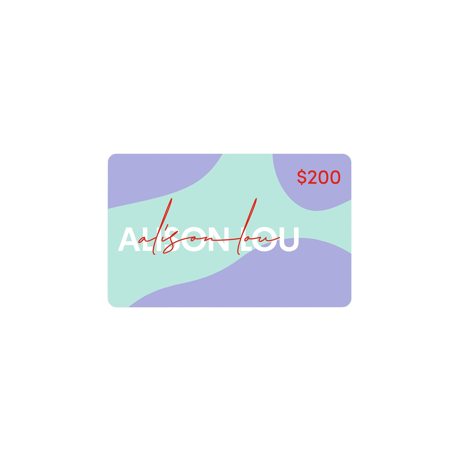 Alison Lou Gift Card