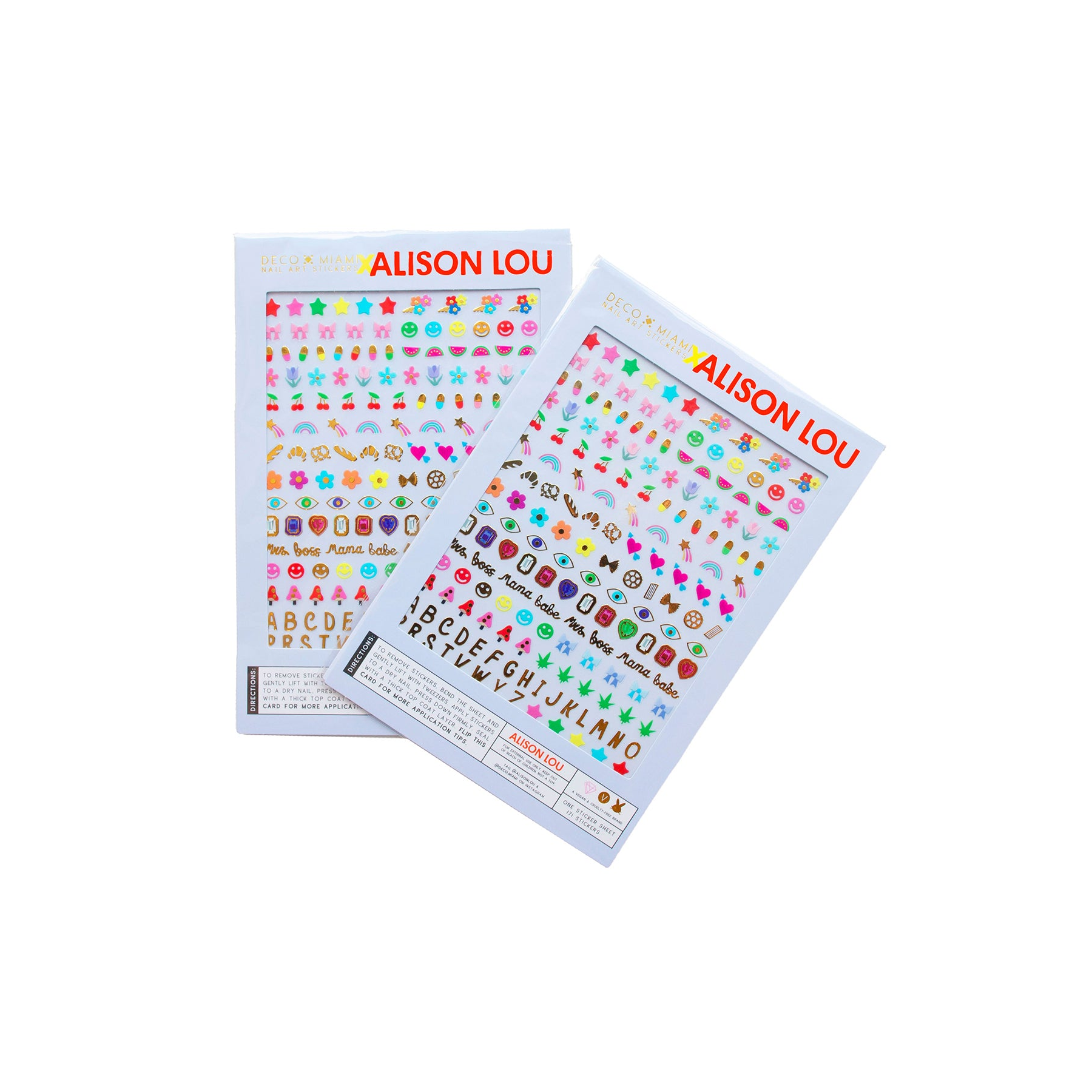 additional — Deco Miami X Alison Lou Nail Art Sticker Pack