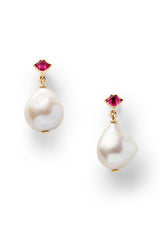 Smooch Pearl Drop Earrings