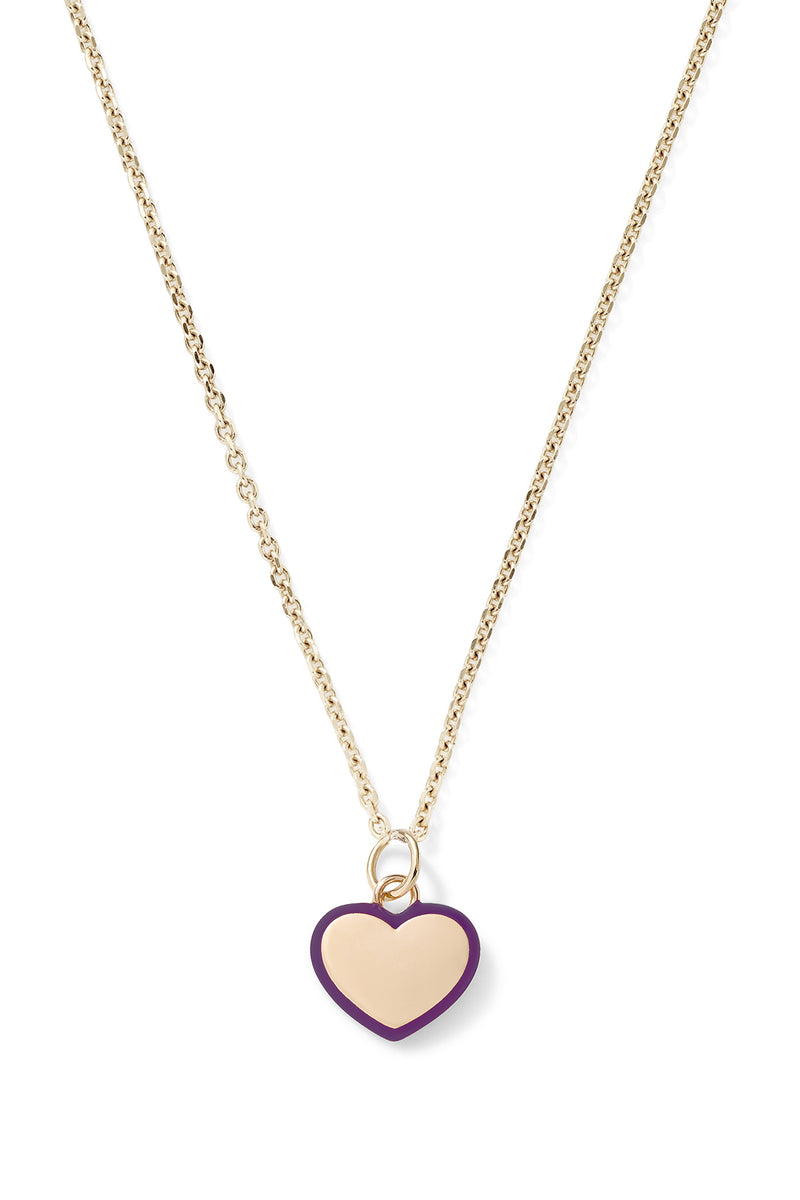 Puffy Heart Charm Pendant - In Stock