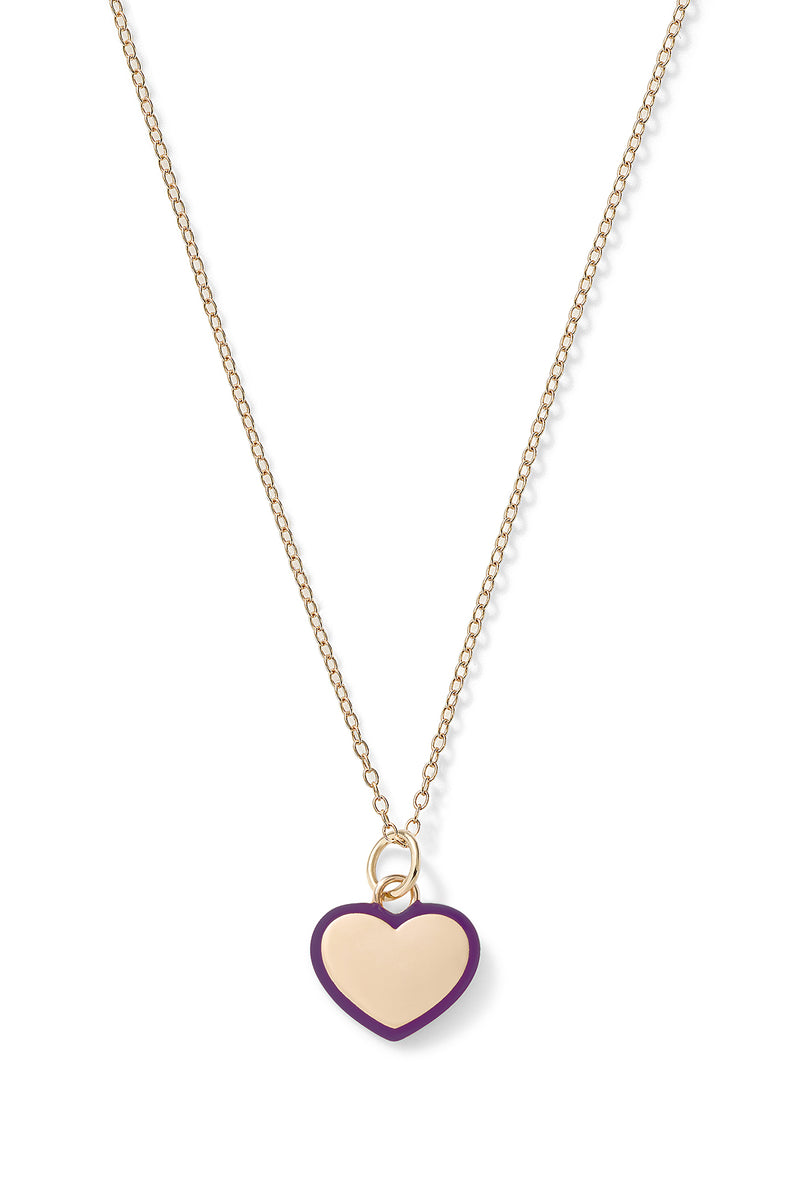 Puffy Heart Charm Pendant - In Stock