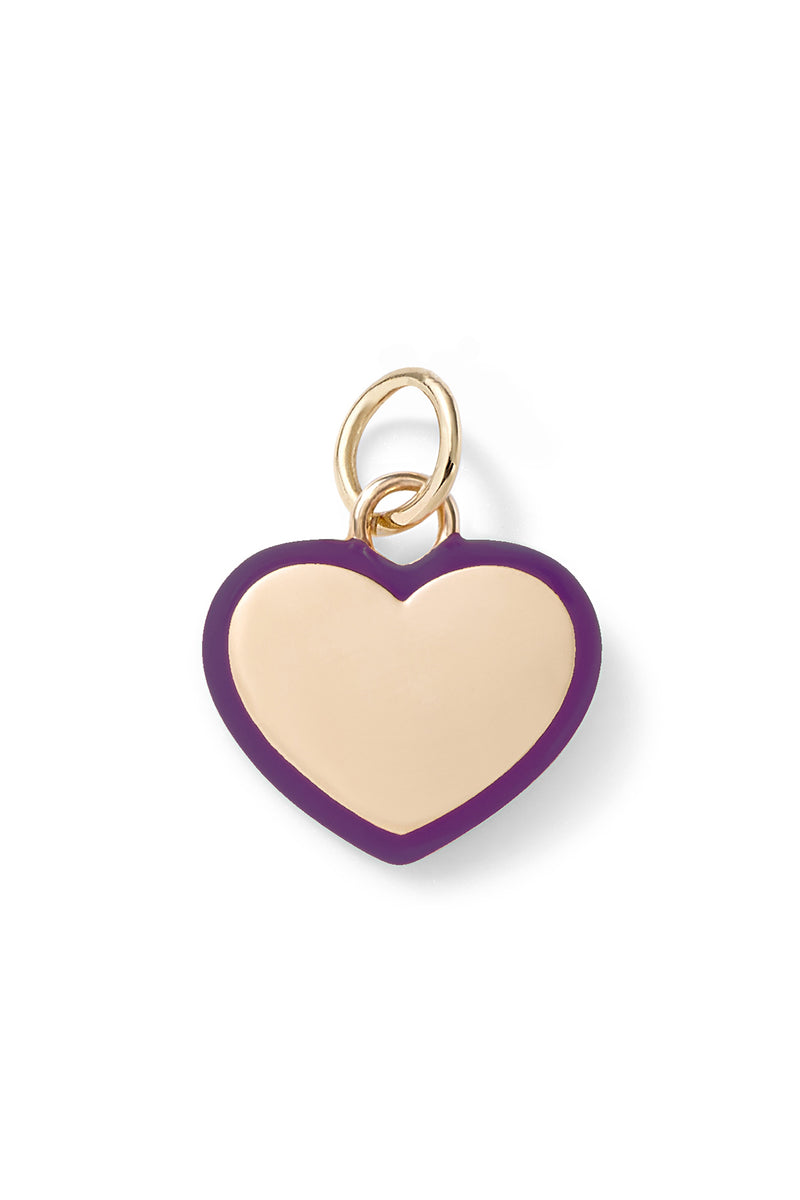 Puffy Heart Charm Pendant