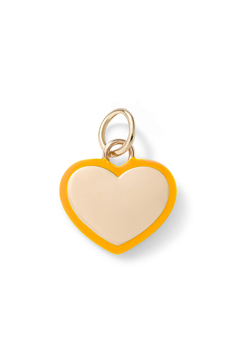Puffy Heart Charm Pendant