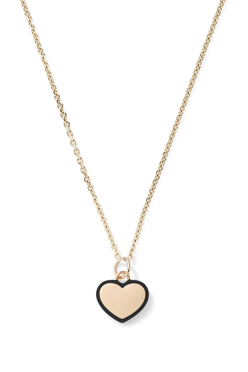 Puffy Heart Charm Pendant - In Stock