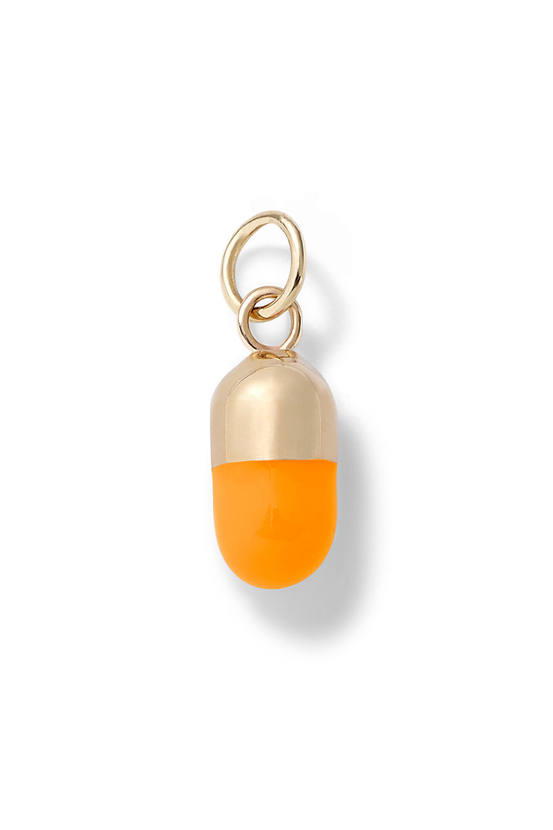 Pill Charm Pendant - In Stock