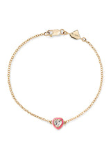 Heart Cocktail Bracelet - White Topaz - In Stock
