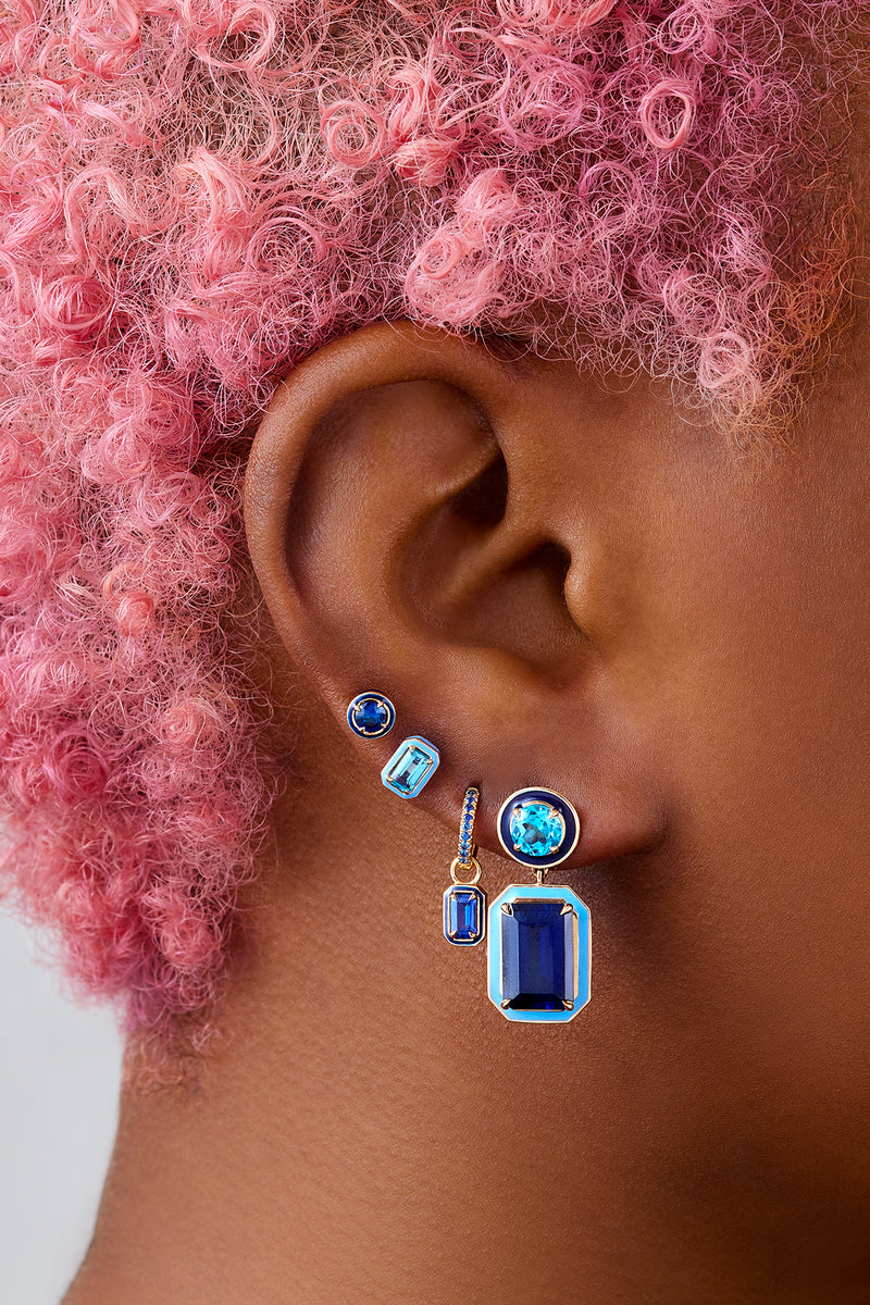 Blue Sapphire Blue Topaz