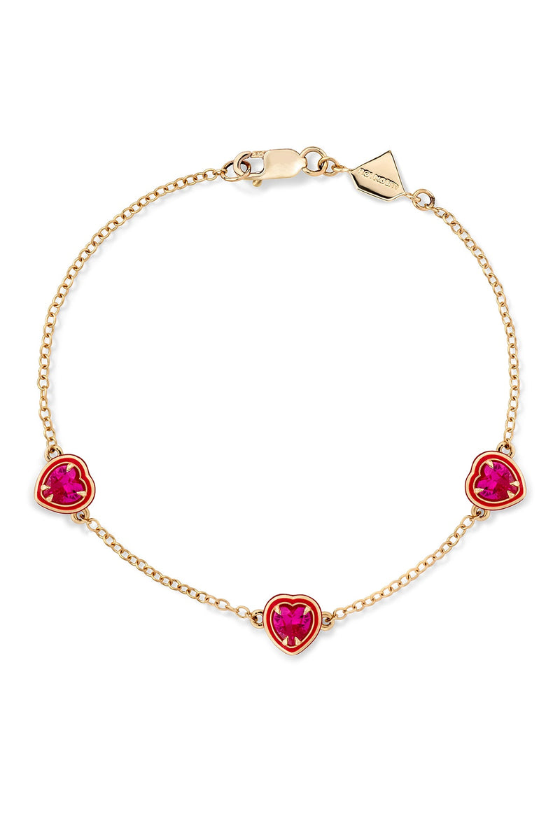 Heart Cocktail By The Yard Bracelet - In Stock