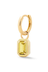 Rectangular Cocktail Huggie - In Stock
