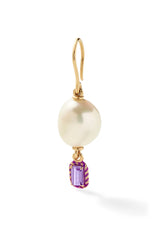 Cocktail Streamer Pearl Drop Earring - In Stock
