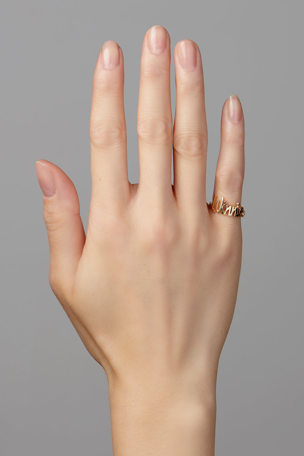 Custom Word Ring Custom Word Ring – Alison Lou